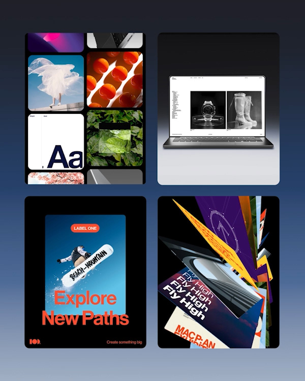 Sleek Screen Bundle - Size Assets